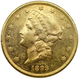 2030.USA, 20 Dolarów Liberty Head 1893 