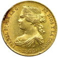 1879.Hiszpania 100 Reis - Isabel II 1862 rok