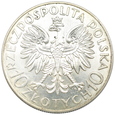 1177. Polska, II RP, 10 Złotych Romuald Traugutt 1933 rok