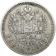 486. Rosja, Mikołaj II, Rubel 1898 (**)