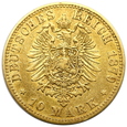 1831.Niemcy, Prusy, Wilhelm I, 10 marek 1879 , Berlin