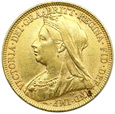 529.Wielka Brytania, Victoria, Suweren 1898 rok