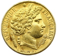 1697. Francja, Republika 20 franków 1851 A