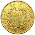 1697. Francja, Republika 20 franków 1851 A