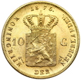 2080. Holandia,  10 Guldenów, William III 1875 rok (1)