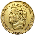 1987. Francja,  Louis-Philippe 20 Franków 1847 rok A