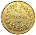 1987. Francja,  Louis-Philippe 20 Franków 1847 rok A