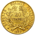 586. Francja, 20 Franków 1850 A 