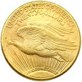 1444. USA, 20 Dolarów St.Gaudens 1909 
