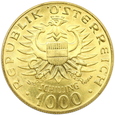 1198.Austria 1000 Szylingów 1976 - 1000-lecie Dynastii Babenbergów