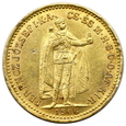 1840. Austro-Wegry, Franciszek Józef I, 10 koron 1906