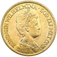 621. Holandia, Wilhelmina 10 Guldenów 1913 rok