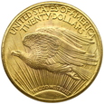 1916.USA, St.Gaudens , 20 Dolarów 1924 rok (1)