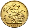 2076.Wielka Brytania/Australia, Edward VII, Suweren 1905 