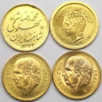 1766.Meksyk/Iran  Zestaw 4 Złotych Monet