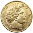 1684.Francja, Republika, 10 Franków 1896 (A) rok