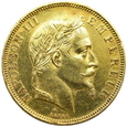 1848. Francja, Napoleon 50 Franków 1866 A rok   