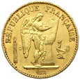 694. Francja ,20 Franków 1887 rok 