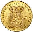 579. Holandia, Wilhelm 10 Guldenów 1879 rok