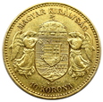 1838. Austro-Wegry, Franciszek Józef I, 10 koron 1907
