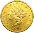1054.USA, 20 Dolarów 1878 rok 