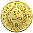 1978. Francja 20 Franków, Napoleon , 1812 A