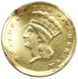 1057 .USA, 1 Dolar 1868 rok