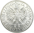 1483. Polska, II RP, 10 złotych 1932, Głowa Kobiety