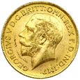 654.Wielka Brytania George V, Suweren 1912 rok 