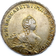 1038.  Rosja, Elżbieta I, Rubel 1754 СПБ ЯI, Petersburg