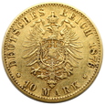 1829.Niemcy, Wirtembergia, Karol I, 10 marek 1876, . Stuttgart