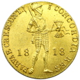 1271.Rosja Aleksander I Dukat typu niderlandzkiego 1818 r Petersburg