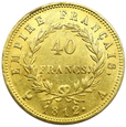 1974. Francja 40 Franków, Napoleon , 1812 A