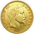 1429. Francja, Napoleon III  50 Franków 1863 (BB) Strasburg