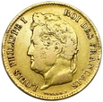 2132. Francja , Louis Philippe, 40 Franków 1834 A rok