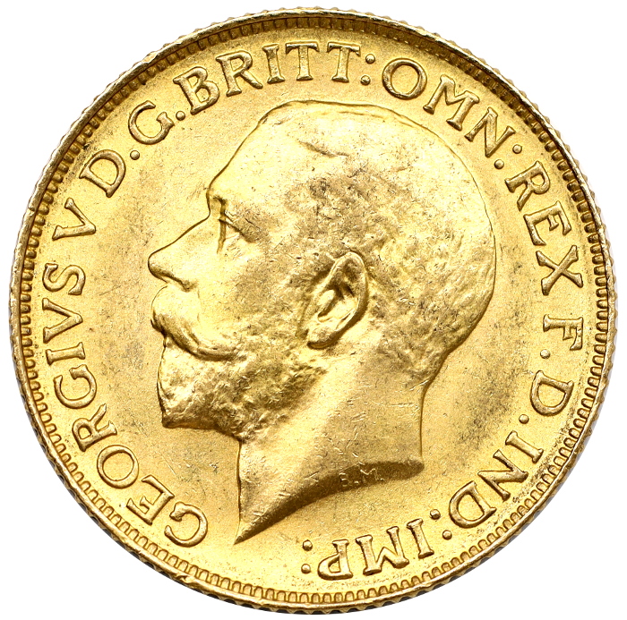 533.Wielka Brytania, George V, Suweren 1925 rok 