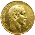 1847. Francja, Napoleon 50 Franków 1859 A rok   