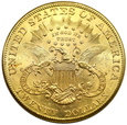 2034.USA, 20 Dolarów Liberty Head 1905 