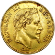 2147. Francja 100 Franków, Napoleon, 1867 A rok