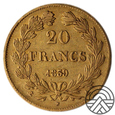 Francja, 20 Franków 1839 r.