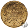 Austria, 20 Koron 1904 r. 