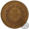 Francja, 10 Franków NAPOLEON III 1859 r. STRASBOURG