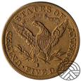 USA, 5 Dolarów 1886 r.  SAN FRANCISCO