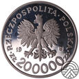 Polska, 200.000 Złotych 1991 r. 