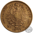Niemcy, Wurtembergia 20 Marek 1873 r. 