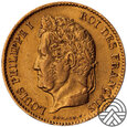 Francja, Louis Philip I, 40 Franków 1833 r.