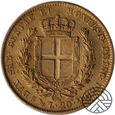 Włochy, Albert 20 Lirów 1849 r.  SARDYNIA