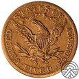 USA, 5 Dolarów 1885 r. 