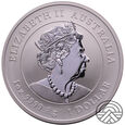 Australia, LUNAR - ROK BYKA 1 Oz Ag 999 2021 r. 