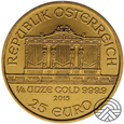 Austria, 25 EURO FILHARMONIKER 2012 r. 1/4 oz AU 999